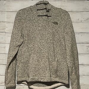 The North Face Women's Heathered Gray Crewneck Sweater